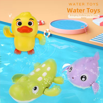 Bērnu vannas rotaļlietas TikTok peldēšanai ūdenī, bruņurupucis, dzīvnieks, zēns, meitene, vannas istabas rotaļlietas