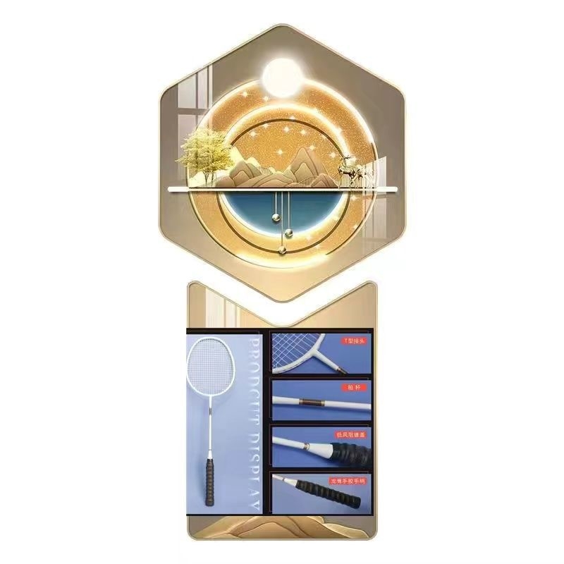 Badmintono raketė iš kompozitinės anglies pluošto, itin lengva, 4 colių, vienguba ir dviguba, patvari, dviguba treniruočių raketė, maža, juoda, suaugusiems, puolimo tipo