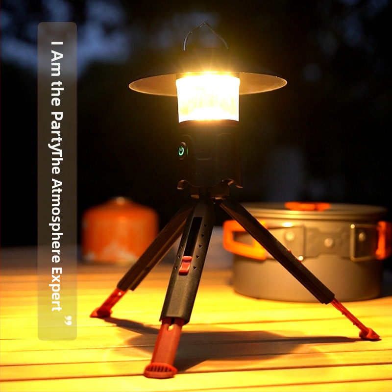 Трансгранична външна къмпинг светлина LED ретро фенер преносима светлина за палатка преносима USB акумулаторна къмпинг светлина директни продажби