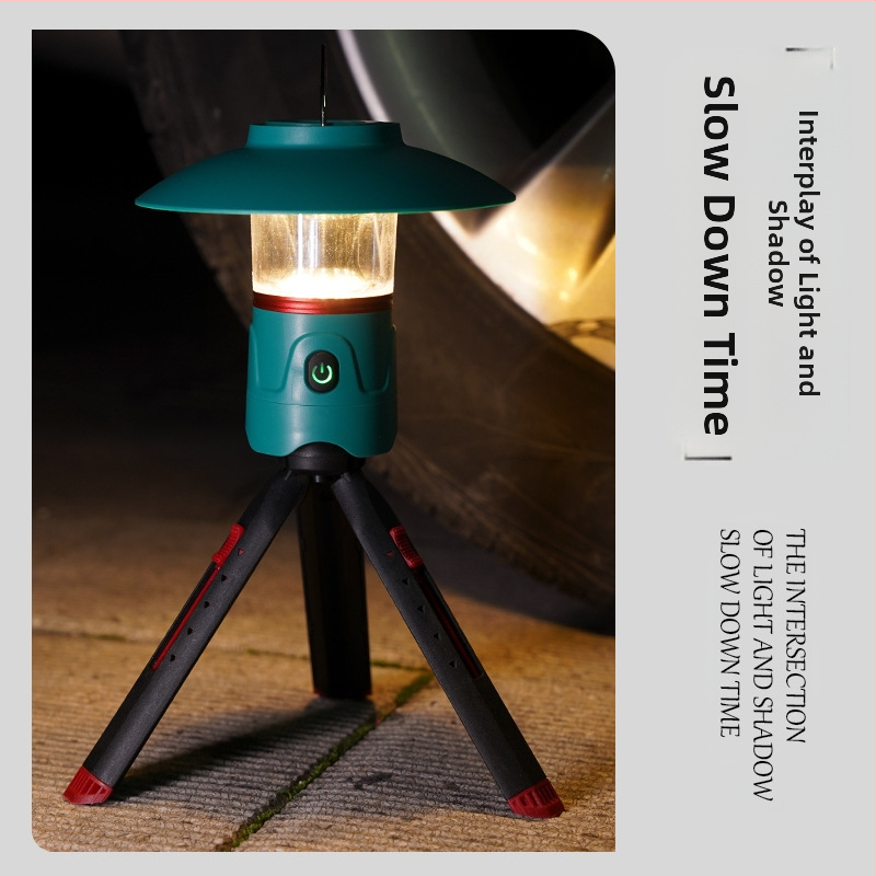 Трансгранична външна къмпинг светлина LED ретро фенер преносима светлина за палатка преносима USB акумулаторна къмпинг светлина директни продажби