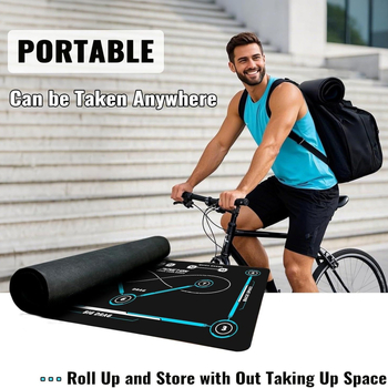 Amazon Football Mat Footwork Training Mat Αντιολισθητικό Mat Διασυνοριακό Fitness ...