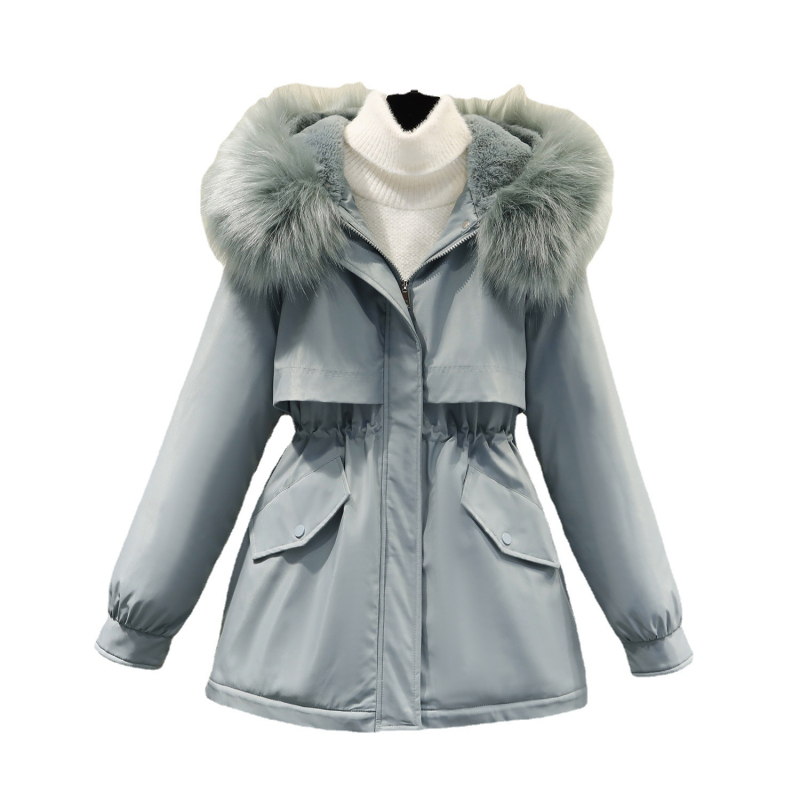 Spot! Amazon Palton de iarnă slim-fit Pike, îngroșat, cu bumbac căptușit, pentru femei