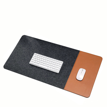 Mouse Pad από τσόχα, δερμάτινο, εξαιρετικά μεγάλο, ανθεκτικό στους λεκέδες, μαξιλάρι γραφείου για παιχνίδια ηλεκτρονικών σπορ, μαξιλάρι γραφείου για γραφή