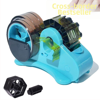 Daugiafunkcis juostos laikiklis, tarpvalstybinio mokymosi biuras, didelis gėlių juostos pjaustymo pakavimo volelis, darbalaukio pagrindas