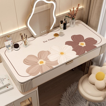 Kvaliteetne kummutilaua matt, kerge, luksuslik, tipptasemel laualaua kaitsematt, lõigatav küünte tualettlaua laudlina