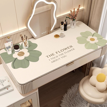 Kvaliteetne kummutilaua matt, kerge, luksuslik, tipptasemel laualaua kaitsematt, lõigatav küünte tualettlaua laudlina