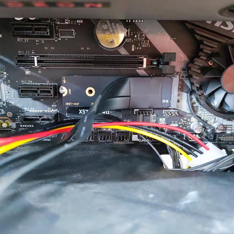 NVME į PCIE X16 adapterio kabelis, M.2 -mkey į 16x prailginimo adapterio kabelis, m2 sąsaja, išorinė vaizdo plokštė