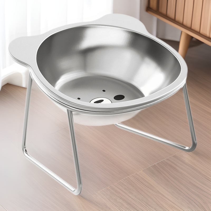 Купа за котки, Купа за кучета, Купа за вода за котки от неръждаема стомана, Лежанка за пиене, Протектор за врата на домашни любимци, Повишена купа за кучета, Купа за храна за котки, Купа за ориз