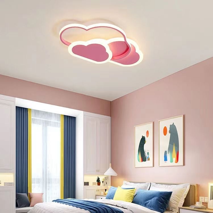 Magamistuba Lastevalgustid Kodu Modernsed LED-valgustid Soe Romantiline Loomingulised Pilved Lihtsad Toavalgustid Geomeetrilised Elutoavalgustid