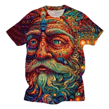 Ευρωπαϊκή και Αμερικανική Εξαγωγή Amazon 2025 Νέο Casual Ευέλικτο Υψηλής Ποιότητας Ανδρικό Κοντομάνικο T-Shirt με Αστεία Μοτίβα