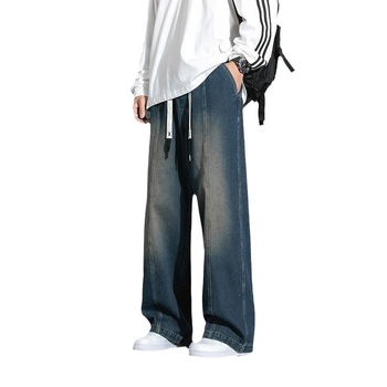 Νέα ανοιξιάτικα και φθινοπωρινά casual παντελόνια για άνδρες, μονόχρωμα παντελόνια, ανδρικά αθλητικά ίσια παντελόνια σε κορεατικό στιλ, νεανικά, μοντέρνα παντελόνια για μεγάλα μεγέθη