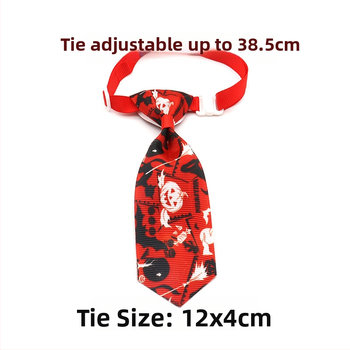 Amazon Cross-Border Νέο Halloween Pet Γραβάτα με Παπιγιόν Scare Pumpkin Witch Dog Dress Up Collar Γραβάτα