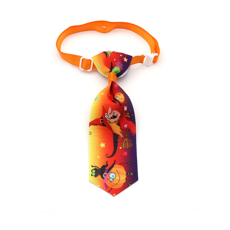 Amazoni piiriülene uus halloweeni lemmikloomade kikilipsuga hirmutav kõrvitsnõid koerakleit kaelarihmaga