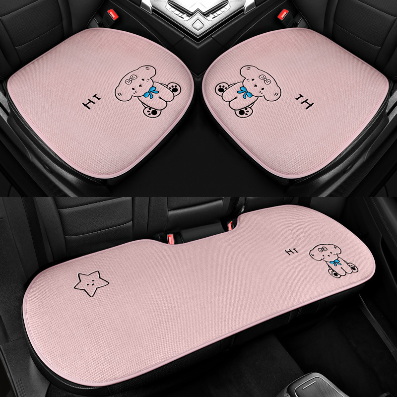 24 uut kutsika puuvillast ja linasest hingavast kangast autopadja nelja aastaaja universaalne mitmeosaline komplekt väike kolmeosaline tootja hulgimüük