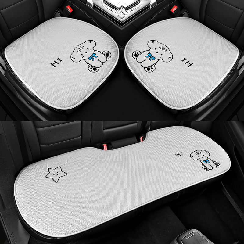 24 uut kutsika puuvillast ja linasest hingavast kangast autopadja nelja aastaaja universaalne mitmeosaline komplekt väike kolmeosaline tootja hulgimüük