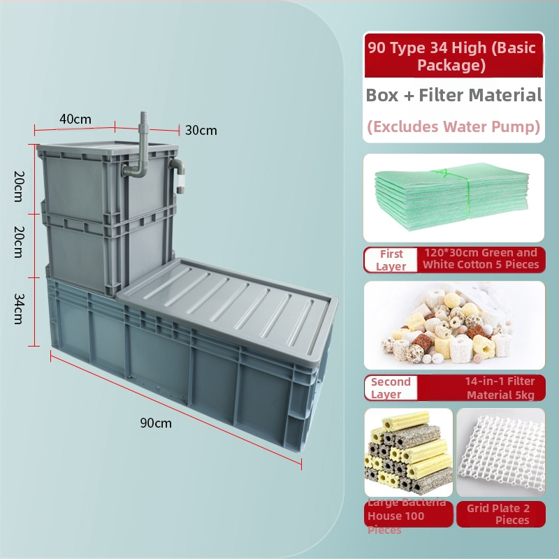 Apgrozījuma kastes apakšējais filtrs DIY zivju tvertnes apakšējais filtra kaste sausā un mitrā atdalīšana pilienu filtrs sifona apakšējais filtrs kombinētās zivis