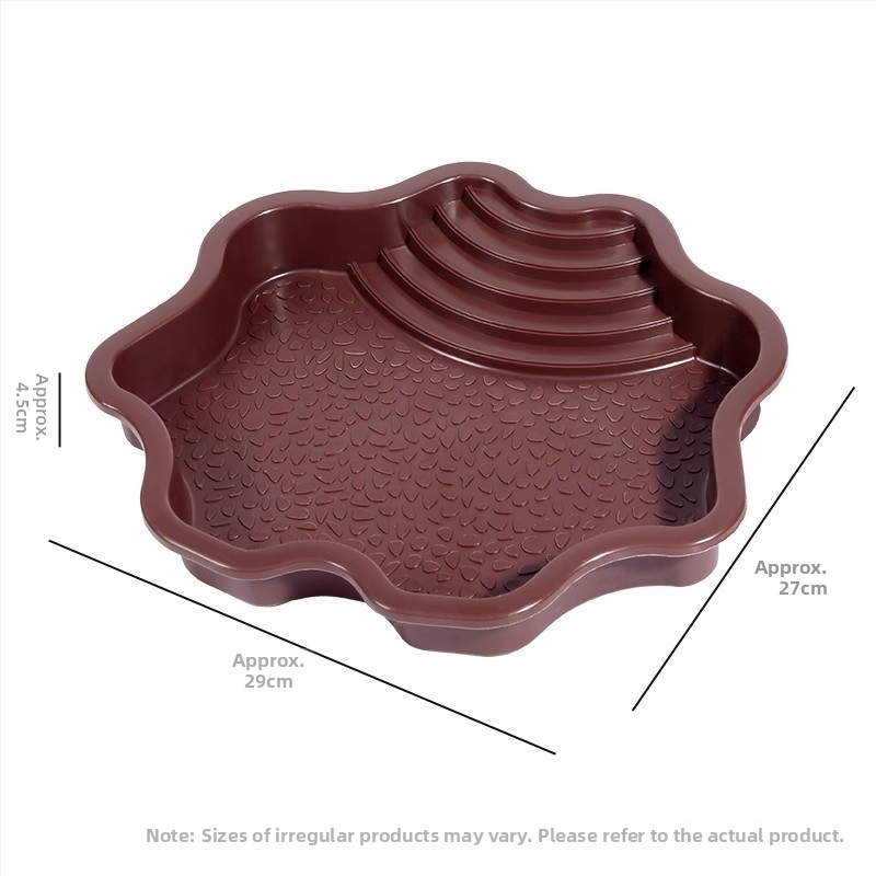 Poolveekilpkonnade vannibassein, kollase koorega kilpkonnad, kilpkonnade toitmisbassein, peesitamisplatvorm, kaheotstarbeline maismaa- ja veekilpkonnabassein, kukkumisvastane kilpkonnade vannikast