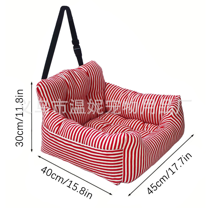 Piiriülene ja populaarne autoistme lemmikloomapadi, auto kaaspiloodi autopesa, õues kasutatav kassi- ja koerapesa/puur/matt otsetarnetega