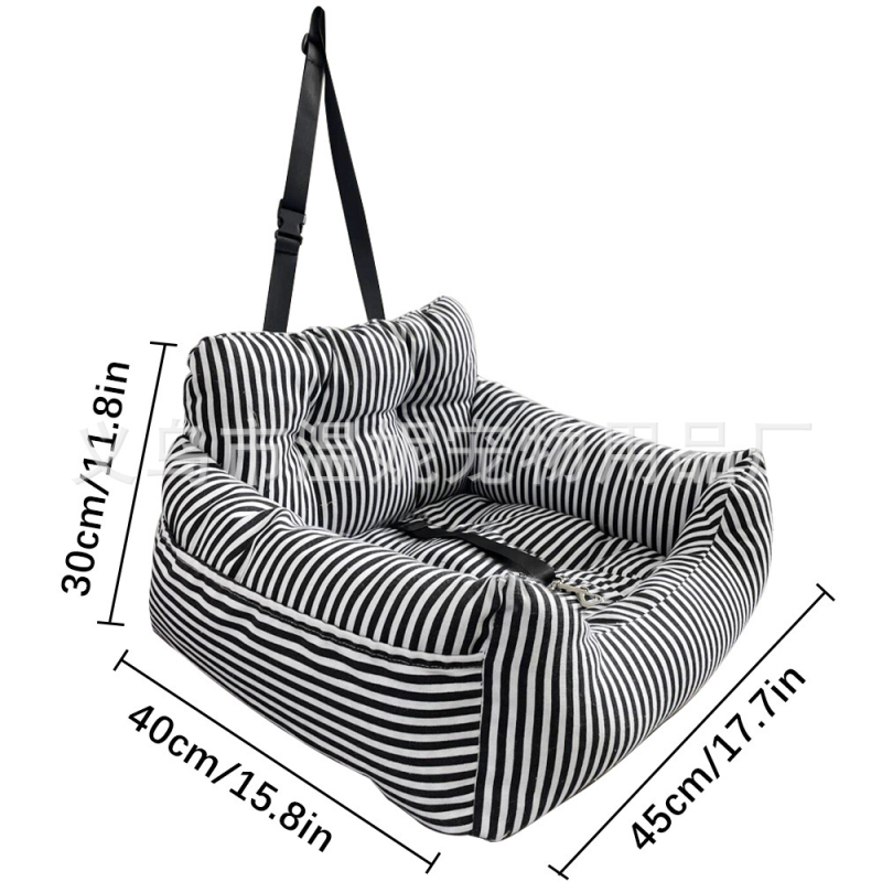 Piiriülene ja populaarne autoistme lemmikloomapadi, auto kaaspiloodi autopesa, õues kasutatav kassi- ja koerapesa/puur/matt otsetarnetega