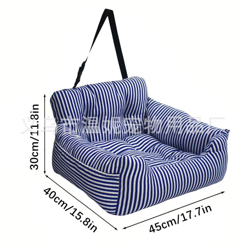 Piiriülene ja populaarne autoistme lemmikloomapadi, auto kaaspiloodi autopesa, õues kasutatav kassi- ja koerapesa/puur/matt otsetarnetega