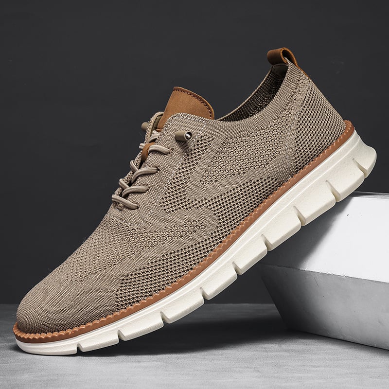 Amazon Casual Prozračne Muške Cipele Prekogranične AliExpress Plus Size Univerzalne Leteće Tkane Sportske Casual Cipele Lagane Tenisice