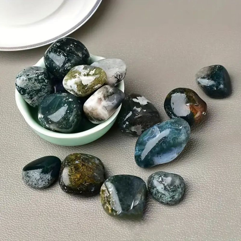 Suureteraline poleeritud kristall, veerev kivi, roheline dongling-ametüst, tiigrisilmakivi, punane ahhaat, kristall, originaalkivi, lõhnav kivi, kaunistus