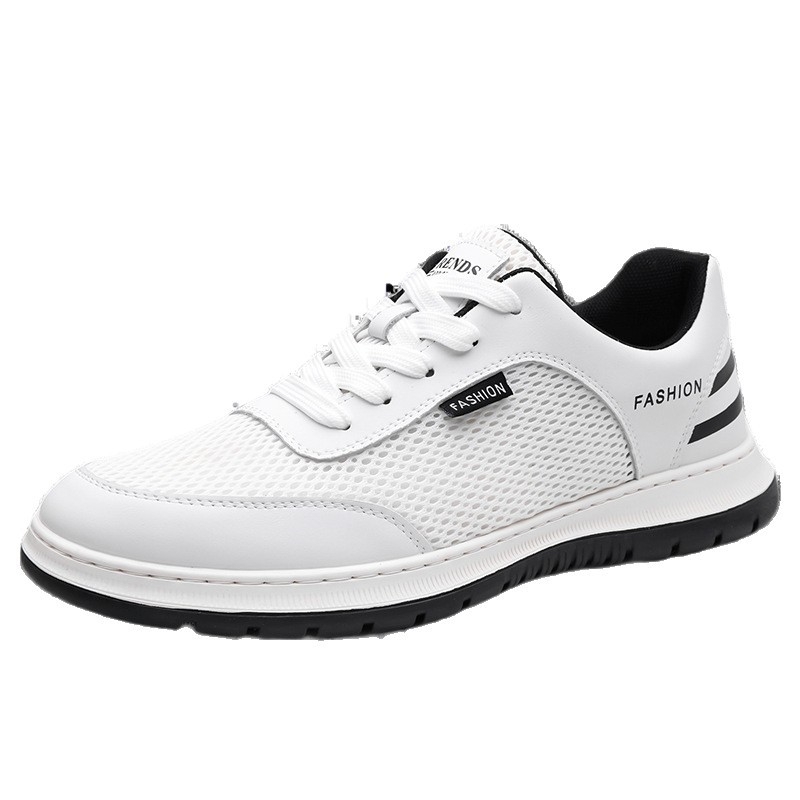 Meeste võrkkangast tossud 2025. aasta suvel uued mitmekülgsed hingavad õhukesed trendikad pehme tallaga võrkkangast kingad vabaaja reisikingad