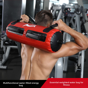 Nešiojamas fitneso sunkumų kilnojimo energijos maišas, smėlio maišas, fizinis pasirengimas, išsamūs pratimai, pritūpimai, svorį laikanti nešiojama daugiafunkcinė įranga
