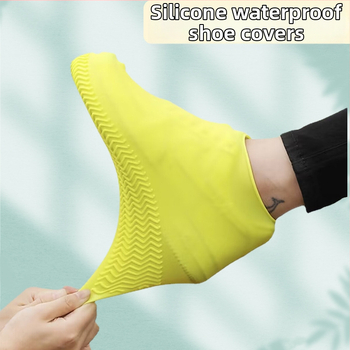 Silikoninis batų užvalkalas vyrams ir moterims, neslystantis, atsparus dilimui, atsparus lietui, batų užvalkalas, sutirštintas, kelioninis, lauko, vandeniui atsparus batų užvalkalas, lietaus batų užvalkalas, didmeninė prekyba