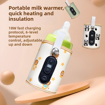 Piiriülene lutipudeli isolatsioonikate soojendusega konstantsel temperatuuril õues kaasaskantav universaalne lutipudelikate soe piimakate kaasaskantav hulgimüük