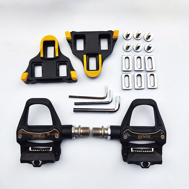 Plento dviračio nailono užrakto protektoriaus kalnų dviračio pedalas SPD sistema savaime nustatomas fiksavimo pedalas Keo