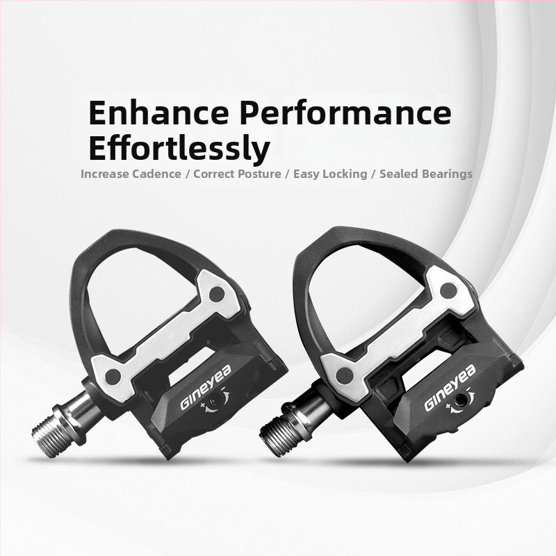 Педали за шосеен велосипед с найлонова заключваща протектора, педали за планински велосипед SPD система, самонастройващи се педали Keo