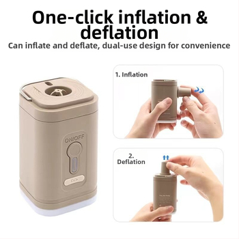 Многофункционално захранване за съхранение на енергия на открито къмпинг въздушно легло плувен басейн плувен пръстен преносима електрическа въздушна помпа може да изпомпва въздух електрическа помпа