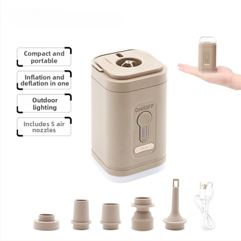 Многофункционално захранване за съхранение на енергия на открито къмпинг въздушно легло плувен басейн плувен пръстен преносима електрическа въздушна помпа може да изпомпва въздух електрическа помпа