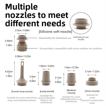 Многофункционално захранване за съхранение на енергия на открито къмпинг въздушно легло плувен басейн плувен пръстен преносима електрическа въздушна помпа може да изпомпва въздух електрическа помпа