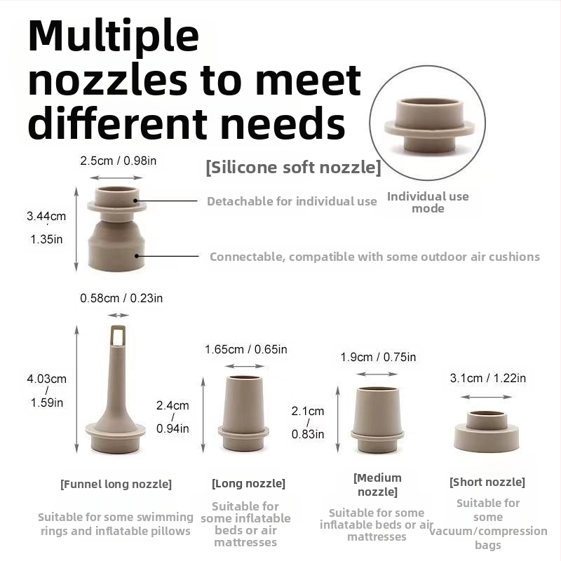 Многофункционално захранване за съхранение на енергия на открито къмпинг въздушно легло плувен басейн плувен пръстен преносима електрическа въздушна помпа може да изпомпва въздух електрическа помпа