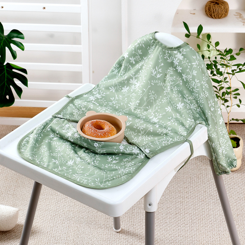Navlaka za dječju blagovaonsku stolicu sve u jednom, podbradak za jelo, vodootporni i prozračni dodatak prehrani za djecu, otporan na prljavštinu za ljeto