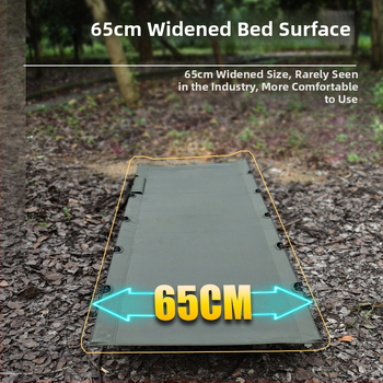 Lauko sulankstoma lova stovyklavimui, snauduliams biure, kompanioninė lova, Oksfordo audinio aliuminio lydinio karinė lovelė, lengva ir nešiojama