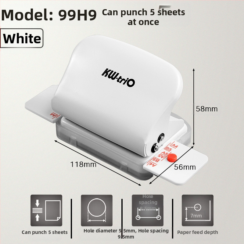 Може да се получи отлична хартия с многодупков перфоратор a4, перфоратор с 30 дупки, папка с подвижни листа b5