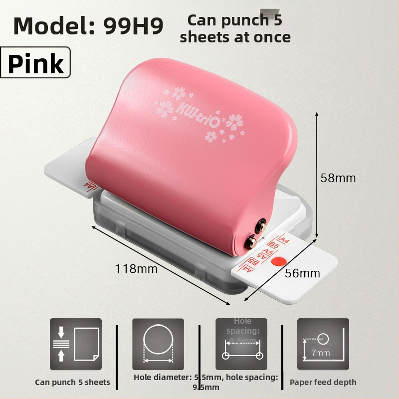 Може да се получи отлична хартия с многодупков перфоратор a4, перфоратор с 30 дупки, папка с подвижни листа b5