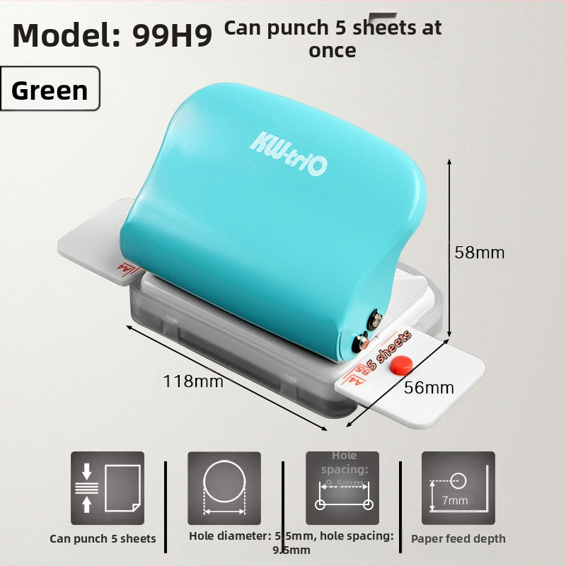 Може да се получи отлична хартия с многодупков перфоратор a4, перфоратор с 30 дупки, папка с подвижни листа b5