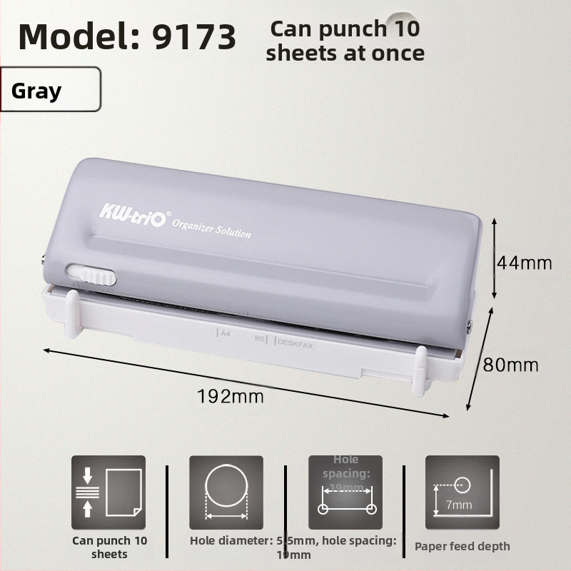 Може да се получи отлична хартия с многодупков перфоратор a4, перфоратор с 30 дупки, папка с подвижни листа b5