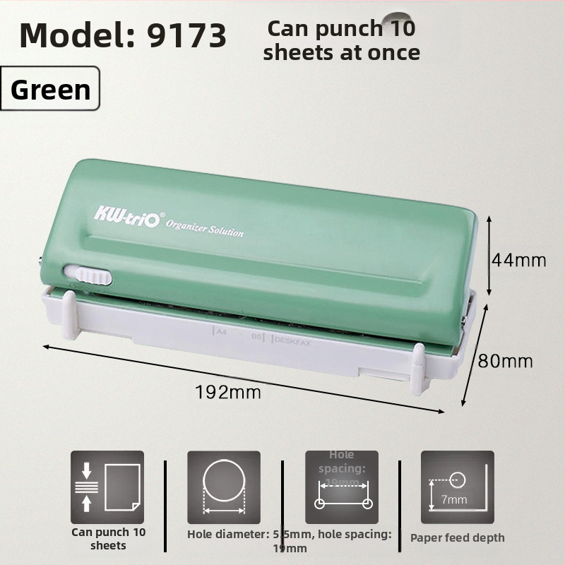 Може да се получи отлична хартия с многодупков перфоратор a4, перфоратор с 30 дупки, папка с подвижни листа b5