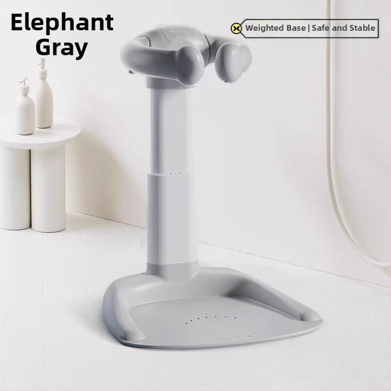 Imiku vertikaalne dušš, beebi seisva vanni artefaktiga kukkumis- ja libisemisvastane väikelapse tagumikupesuduši tugiraam