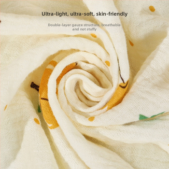 Naujagimio įvynioklis, viensluoksnis ir dvisluoksnis grynos medvilnės marlės kūdikio įvynioklis, plonas naujagimio įvynioklis, vasarinis, pagamintas iš grynos medvilnės marlės.