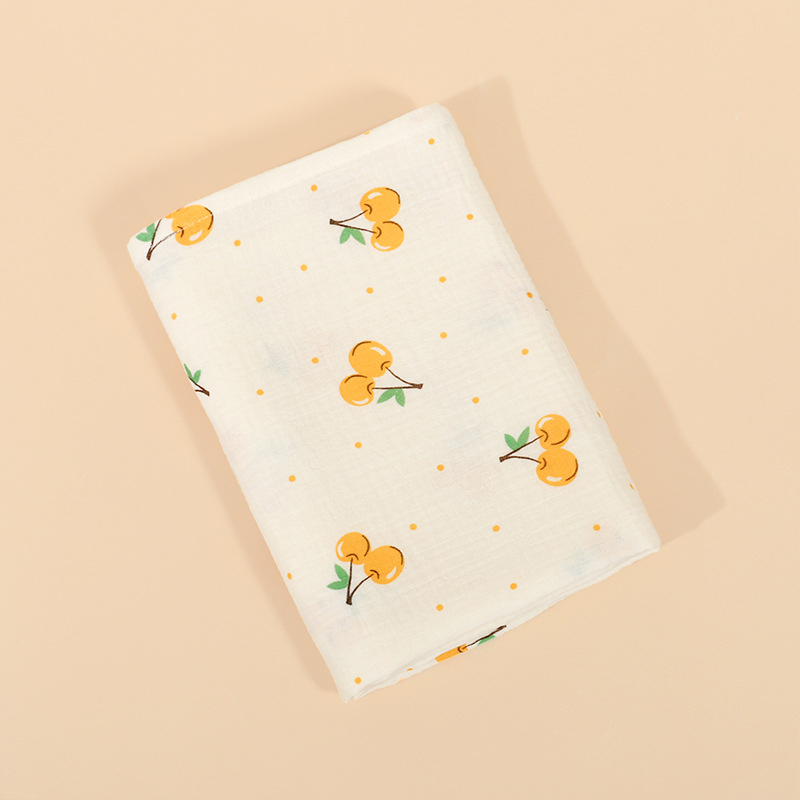 Naujagimio įvynioklis, viensluoksnis ir dvisluoksnis grynos medvilnės marlės kūdikio įvynioklis, plonas naujagimio įvynioklis, vasarinis, pagamintas iš grynos medvilnės marlės.