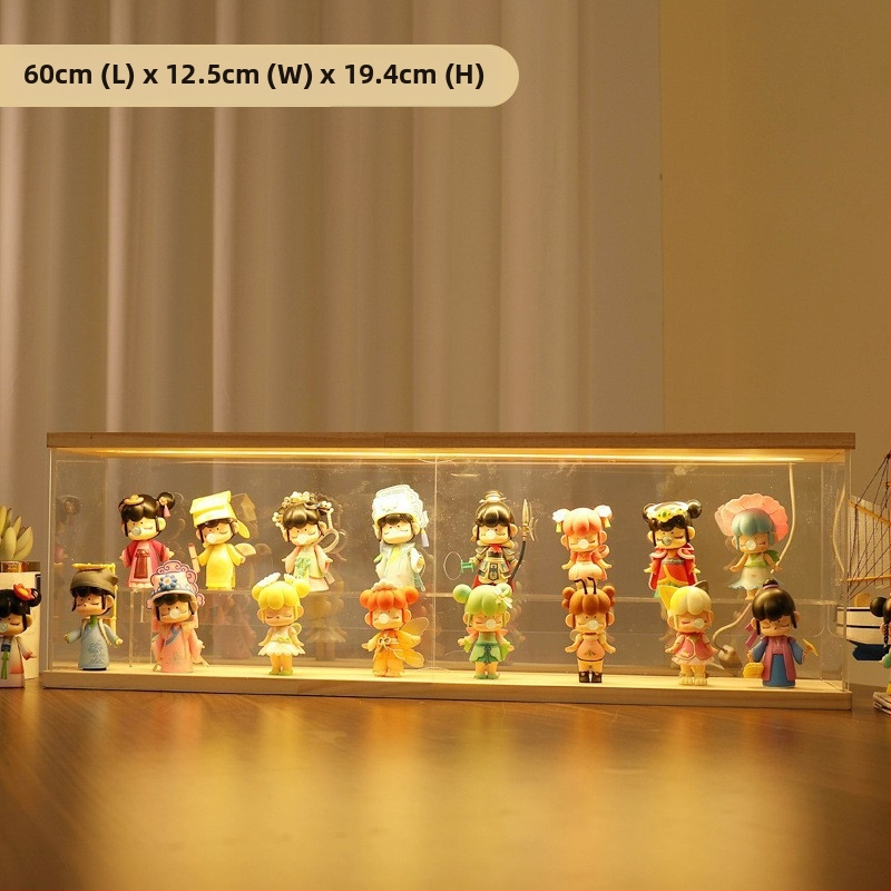 Stalak za slijepe kutije Bubble Mate akrilna kutija za izlaganje Svjetlo Ručno izrađena kutija Prozirna Moderna kutija za izlaganje Igra