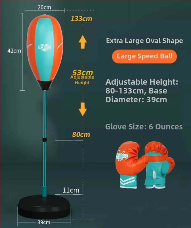 Laste poksireaktsioonimärklaud Pöörlev vertikaalne kiiruspall Poksimärklaud Liivakott Liivakott Laste treeningvarustus Kodu