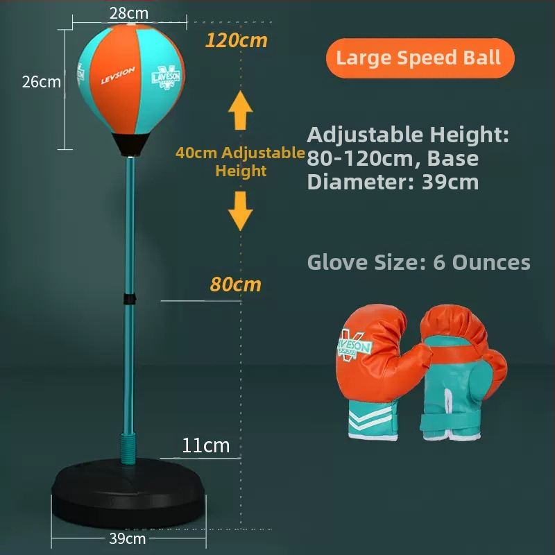 Laste poksireaktsioonimärklaud Pöörlev vertikaalne kiiruspall Poksimärklaud Liivakott Liivakott Laste treeningvarustus Kodu