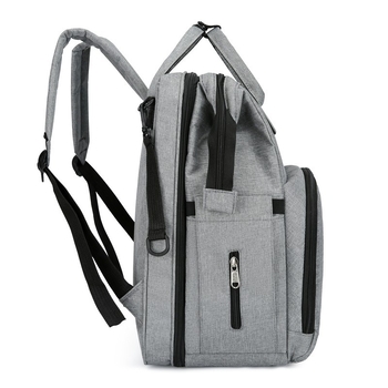 Сгъваема раница за бебешко легло за външно ползване, чанта за майка и бебе, преносима изолирана чанта за съхранение на мляко